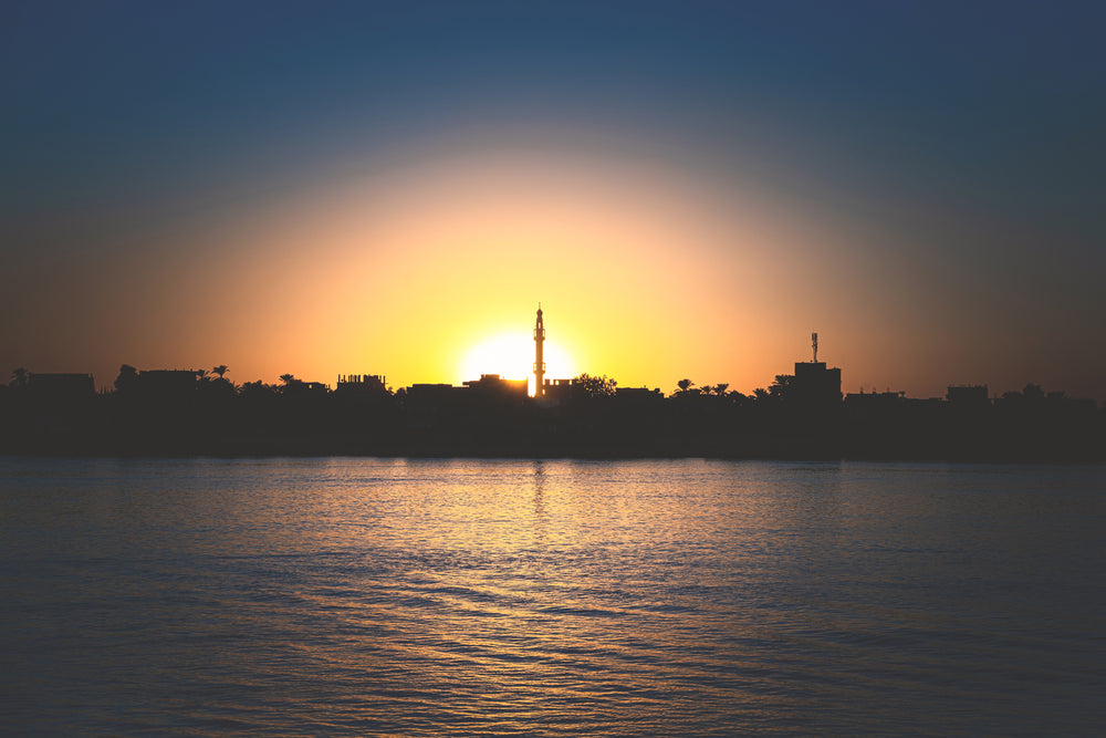 Sunset on the Nile